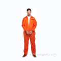 Adult Mens Orange Convict Suit Prisoner Overalls